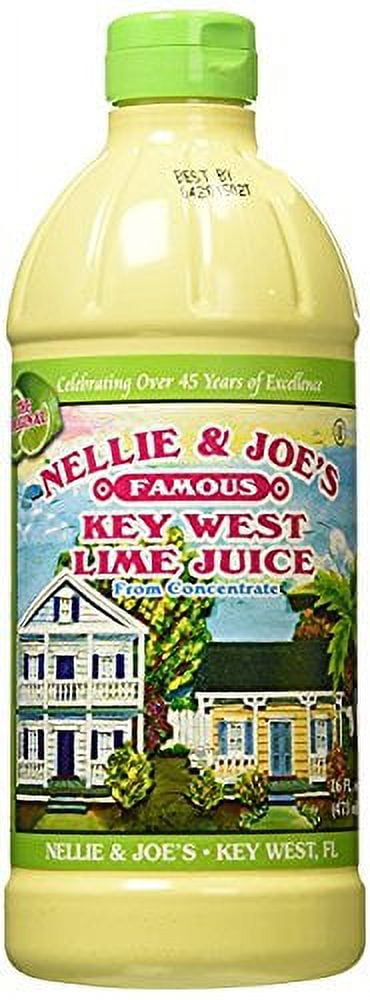Nellie and Joe's Key West Lime Juice, 16 oz Plastic