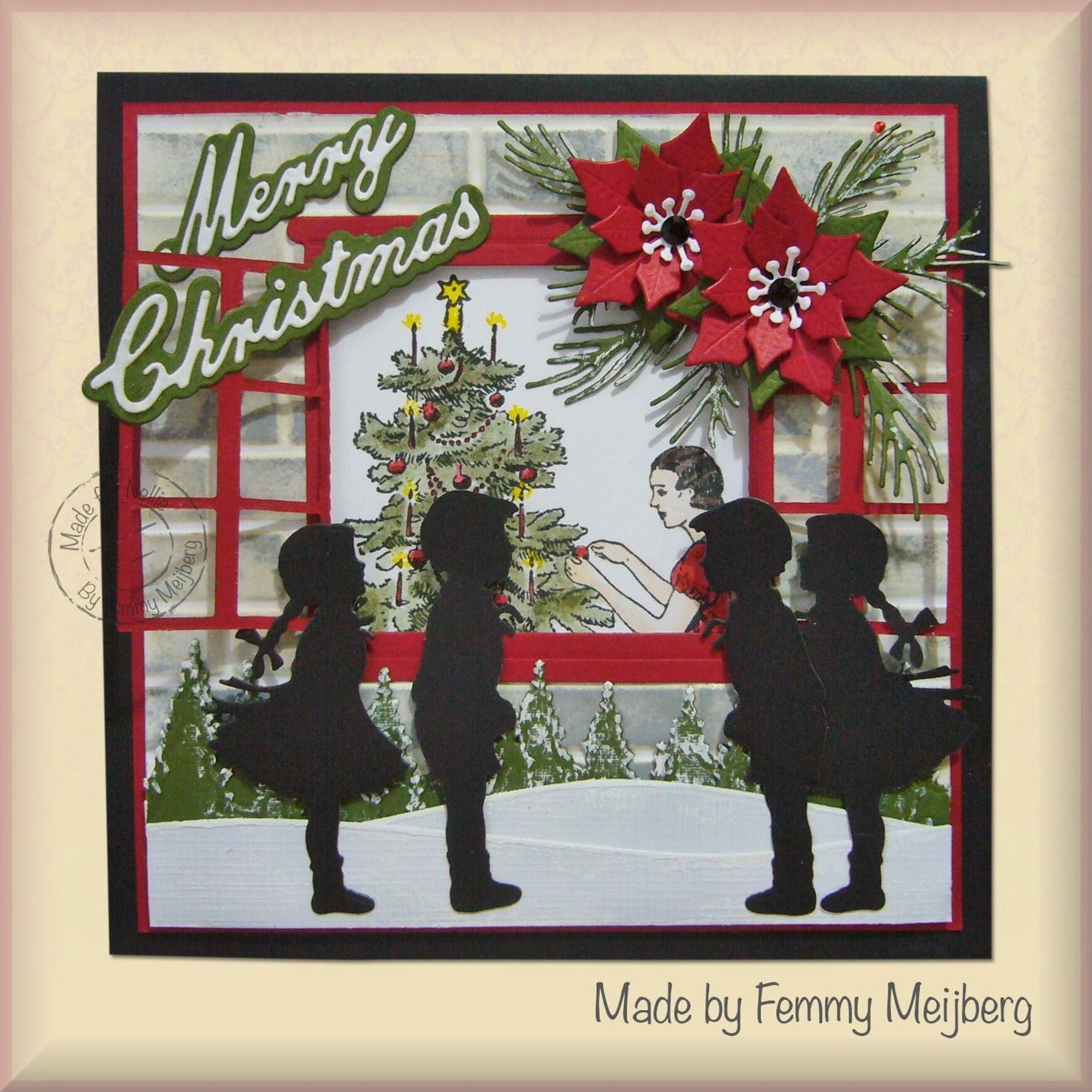 Nellie's Choice 3D Embossing Folders Brick Wall