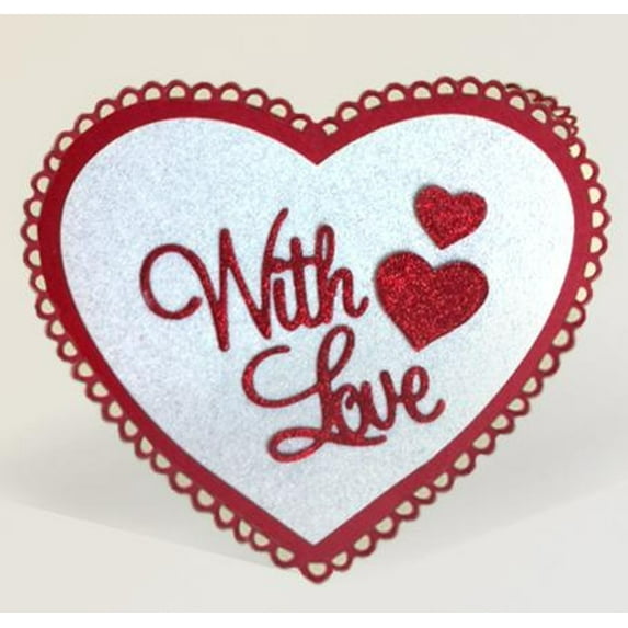Nellie's Choice Multi Frame Dies-Heart, 10/Pkg