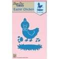 thumbnail image 1 of Nellie's Choice - Shape Die Blue Easter Chicken, 1 of 3
