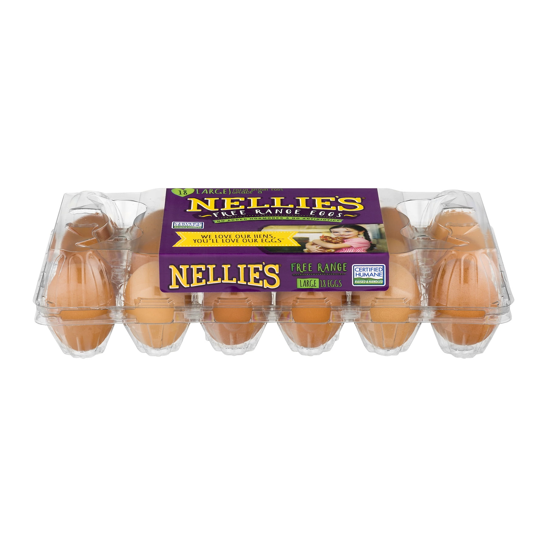 Save on Nellie's Grade A Brown Eggs Large Free Range All Natural Order  Online Delivery