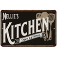 thumbnail image 1 of Nellie's Kitchen Gift Sign Metal Wall Decor Dift 12x18 112180019241, 1 of 1