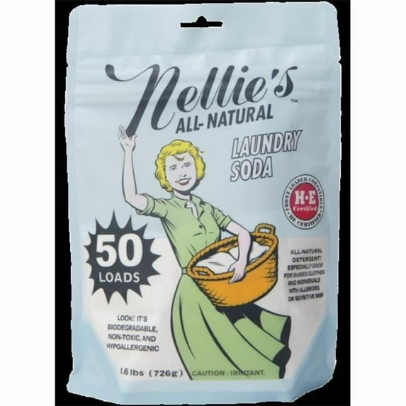 Nellies Laundry Soda 50 Load Pouch