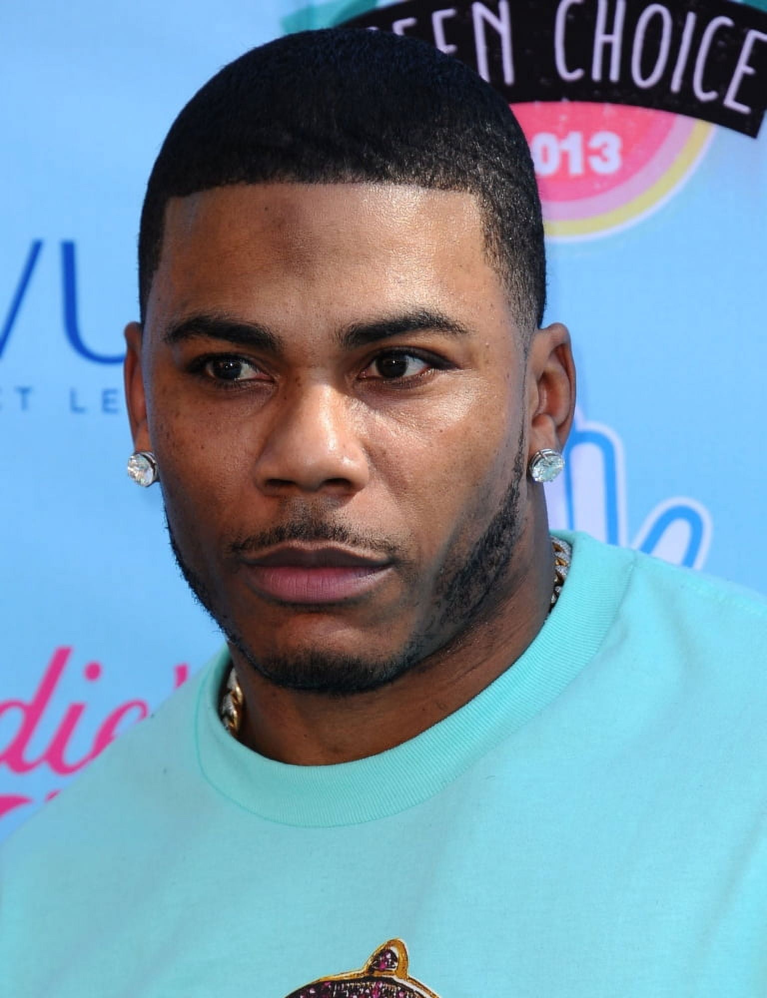 Nelly At Arrivals For Teen Choice Awards 2013 Canvas Art - (16 x 20)