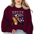 thumbnail image 1 of Nelly Rap World Tour Vintage Hip Hop Music Artist Concert Dilemma Hot Fan Sweatshirt, for men & women, up to size 5XL, 1 of 3