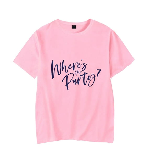 Nelly Where The Party At Tour 2025 Short Sleeve Street Trend Couple's Round Neck T-Shirt