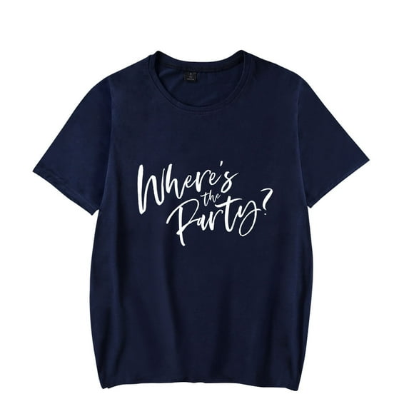 Nelly Where The Party At Tour 2025 Short Sleeve Street Trend Couple's Round Neck T-Shirt