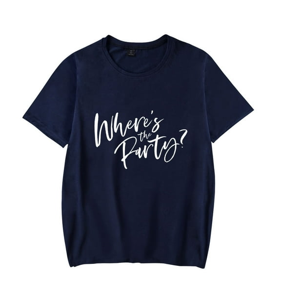 Nelly Where The Party At Tour 2025 Short Sleeve Street Trend Couple's Round Neck T-Shirt