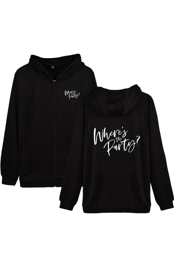 Nelly Where The Party At Tour 2025 Zipper Sweatshirt Men's and women's casual cardigan jacket