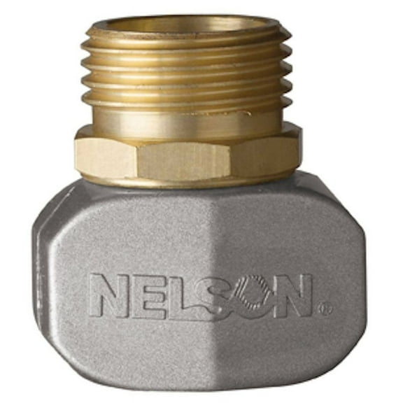 Nelson 5/8" and 3/4" Brass Male Clamp Coupling