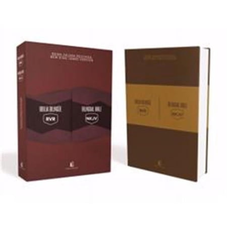 Nelson Bibles Spanish RVR 1977 & NKJV Bilingual Bible, Brown Leathersoft