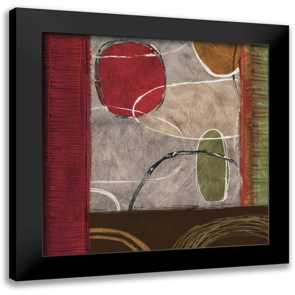 Nelson, Brent 12x12 Black Modern Framed Museum Art Print Titled - Abracadabra II