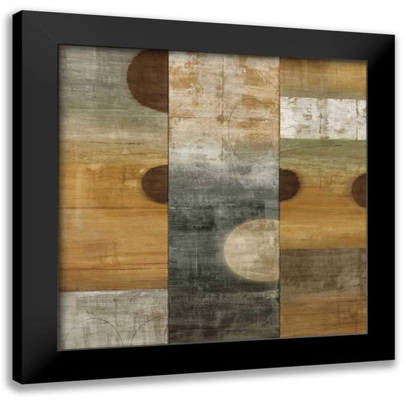 Nelson, Brent 12x12 Black Modern Framed Museum Art Print Titled - Roundabout I