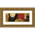 thumbnail image 1 of Nelson, Brent 14x8 Gold Ornate Wood Framed with Double Matting Museum Art Print Titled - Balancing Act, 1 of 4