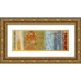 thumbnail image 1 of Nelson, Brent 14x8 Gold Ornate Wood Framed with Double Matting Museum Art Print Titled - Luxuriate I, 1 of 4