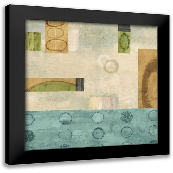 Nelson, Brent 20x20 Black Modern Framed Museum Art Print Titled - Variations I