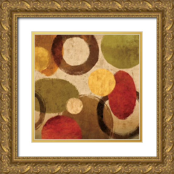 Nelson, Brent 20x20 Gold Ornate Wood Framed with Double Matting Museum Art Print Titled - Onward I