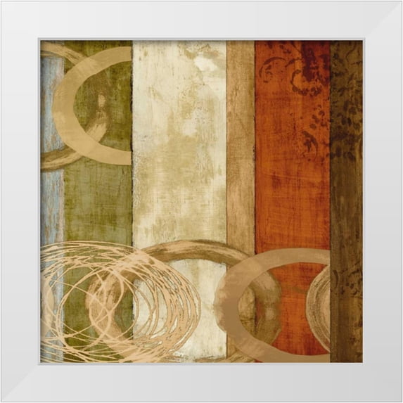 Nelson, Brent 20x20 White Modern Wood Framed Museum Art Print Titled - Behind the Scenes II