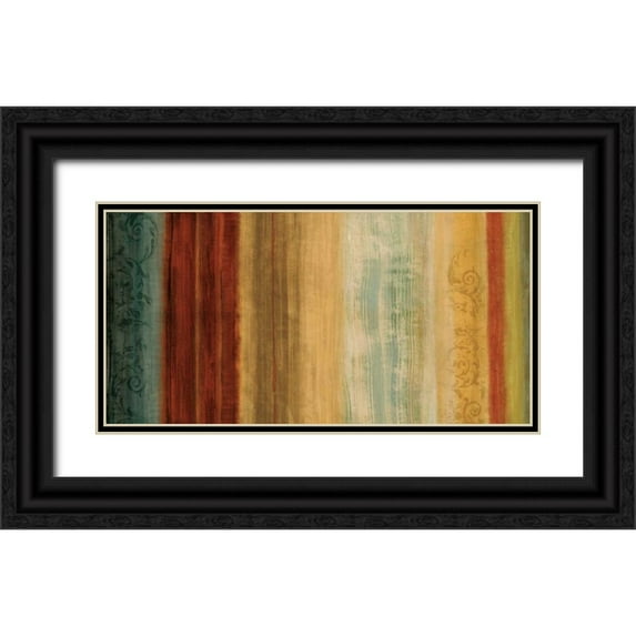 Nelson, Brent 24x14 Black Ornate Wood Framed with Double Matting Museum Art Print Titled - Nuanced II