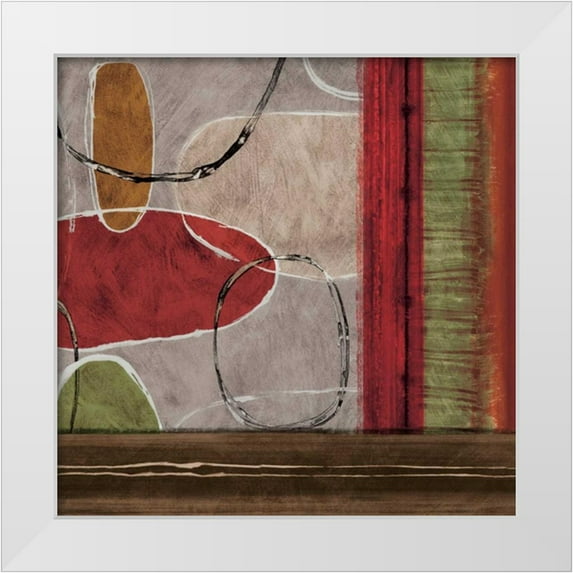 Nelson, Brent 26x26 White Modern Wood Framed Museum Art Print Titled - Abracadabra I