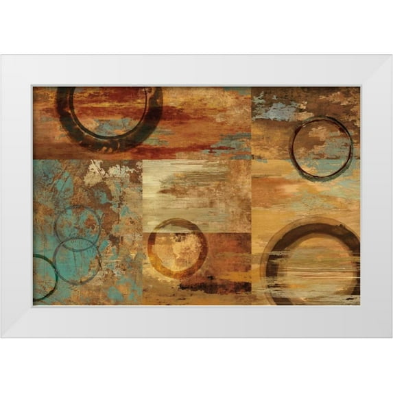 Nelson, Brent 32x23 White Modern Wood Framed Museum Art Print Titled - Its All Relative
