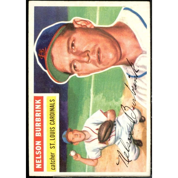 Nelson Burbrink Rookie Card 1956 Topps #27