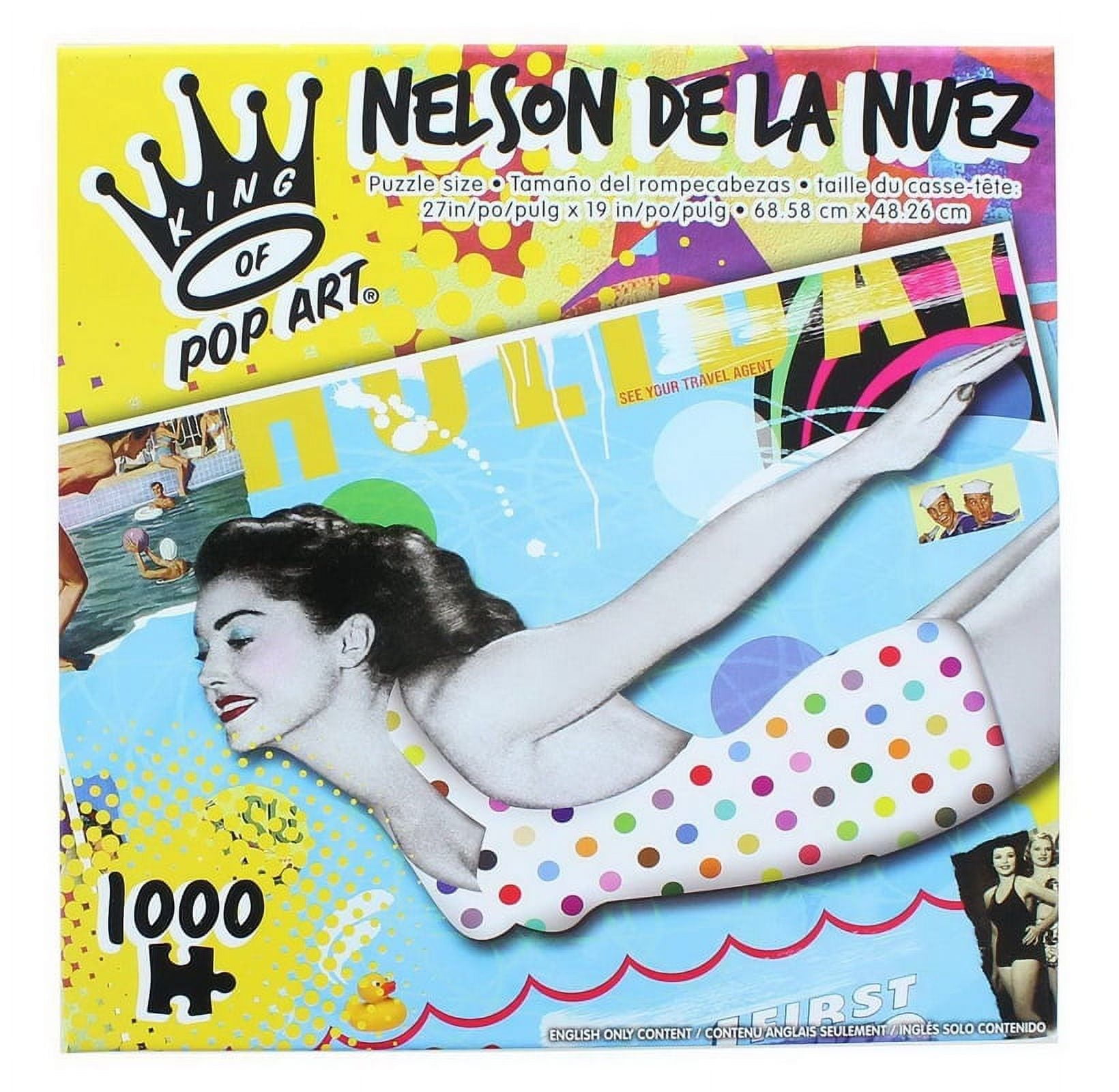 Nelson De La Nuez King Of Pop Art 1000 Piece Jigsaw Puzzle
