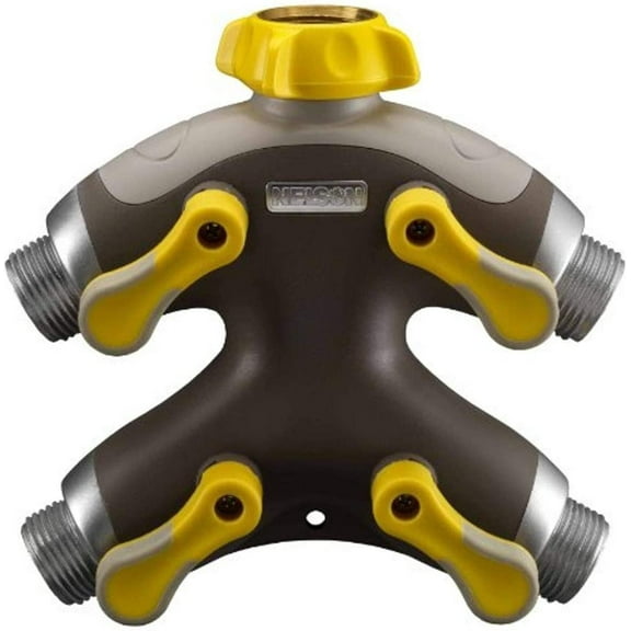 Nelson Garden Hose Adapter,3/4"x3/4",GHTxGHT 853164-1001