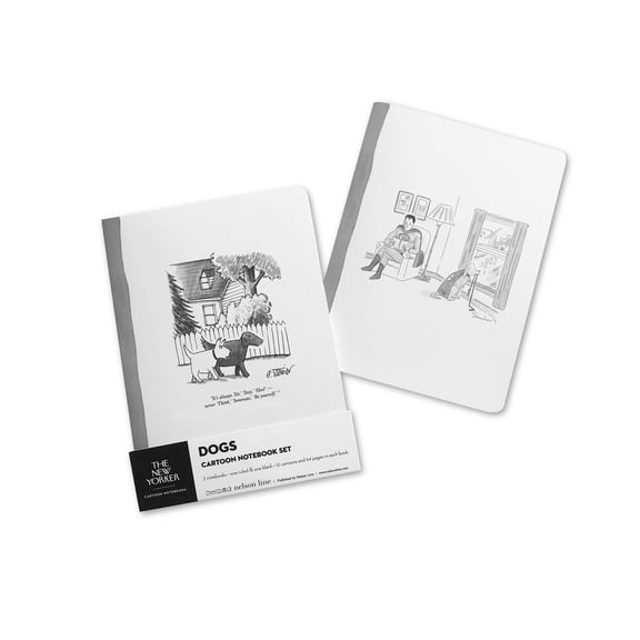 Nelson Line New Yorker Cartoon Notebook Set - Dogs (NYNBSET01)