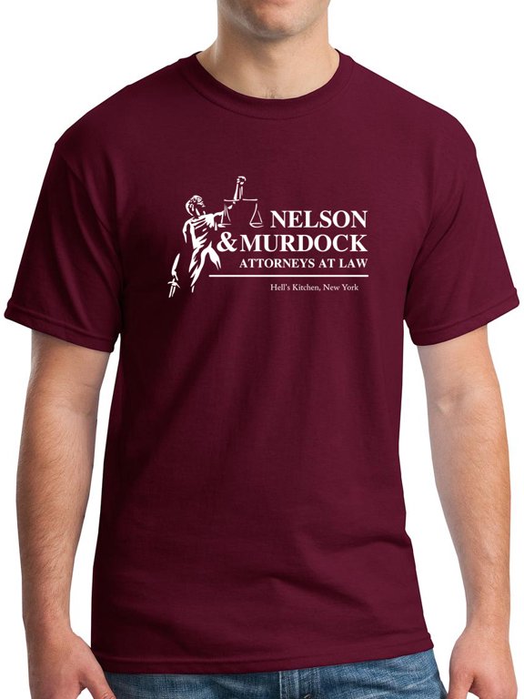 Nelson & Murdock T-Shirt - Attorneys at Law - Hell's Kitchen New York