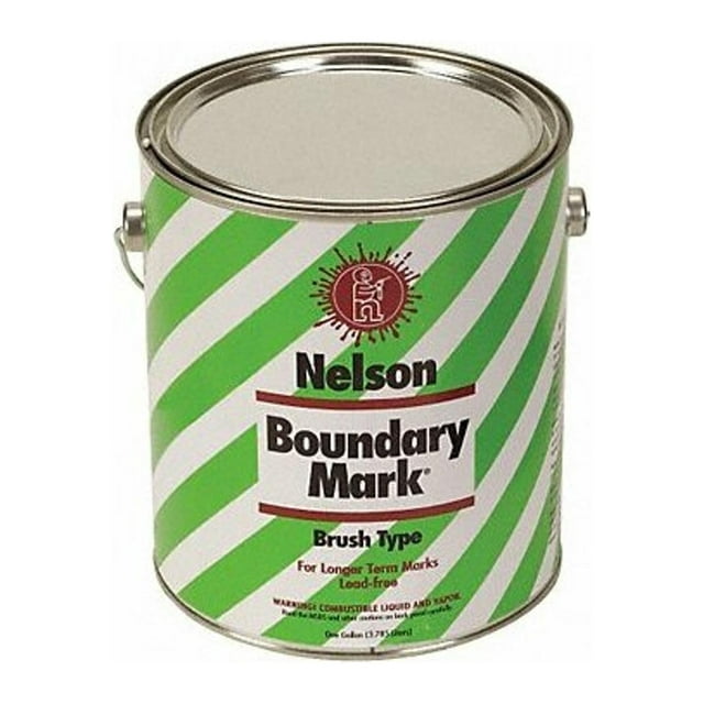 Nelson Paint Boundary Marking Paint,1 gal,Orange  29 27 GL ORANGE