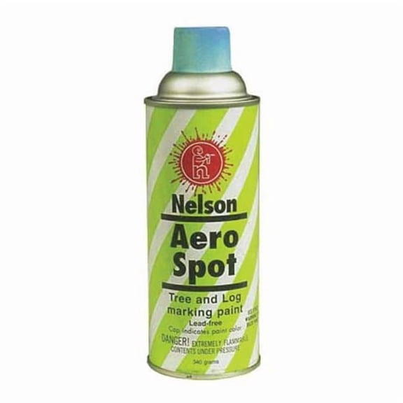 Tree and Log Marking Paint, 12 oz., Blue, Solvent -Based