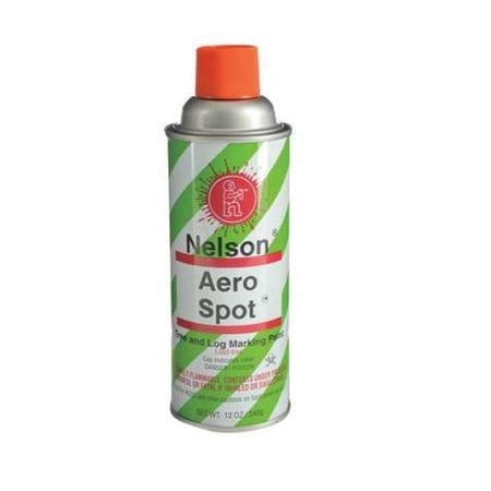 Tree and Log Marking Paint, 12 oz., Orange, Solvent -Based
