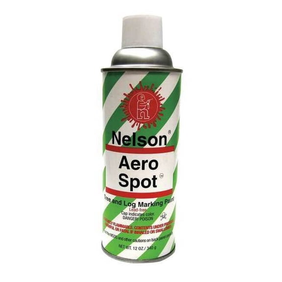Tree and Log Marking Paint, 12 oz., White, Solvent -Based