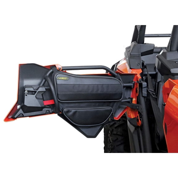 Nelson-Rigg Maverick Rear Door Bag Set, Featuring Waterproof UltraMax Polyester, Large & Small Pockets with Zippered Compartments, UV Protection, & Easy-Install Hook-and-Loop Fasteners