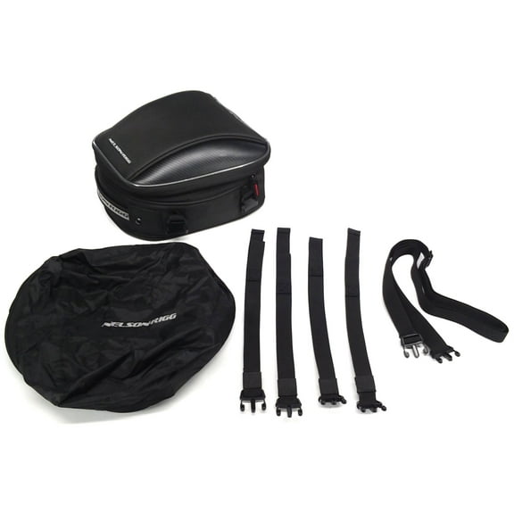 Nelson-Rigg Commuter Lite Motorcycle Tail Bag Black (CL-1060-R)