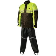 Nelson-Rigg SR-6000-HVY-06-3XL - SR-6000 Stormrider Motorcycle Rain Suit (3X-Large, Black/Yellow)