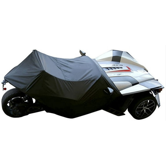 Nelson-Rigg Slingshot Black Waterproof Half Cover (SS-500)