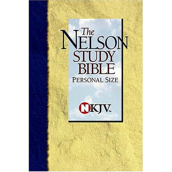 Pre-Owned Nelson Study Bible Personal Size Edition (Paperback), Religion Bibles / General, English