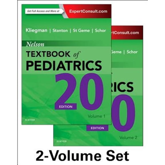 Pre-Owned Nelson Textbook of Pediatrics, 2-Volume Set (Hardcover)