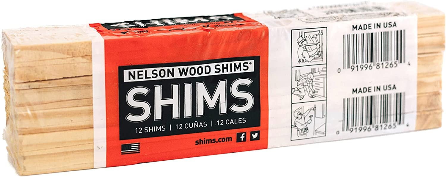 Nelson NW 120 Wood Shims 8 Pine 120 Pack