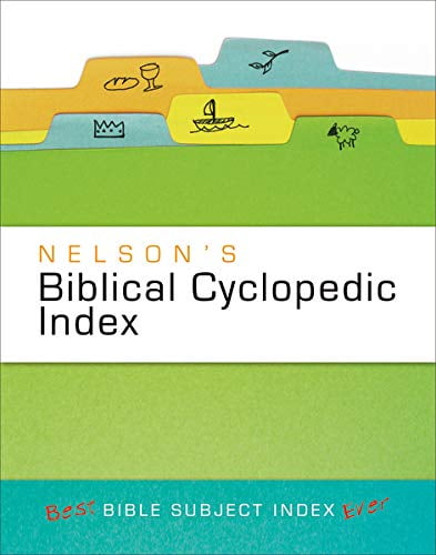 Pre-Owned Nelson's Biblical Cyclopedic Index (Paperback) 1418543748 9781418543747