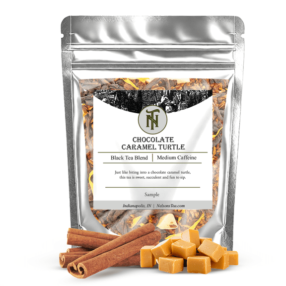 Nelson's Tea - Chocolate Caramel Turtle - Loose Leaf Tea - Sample
