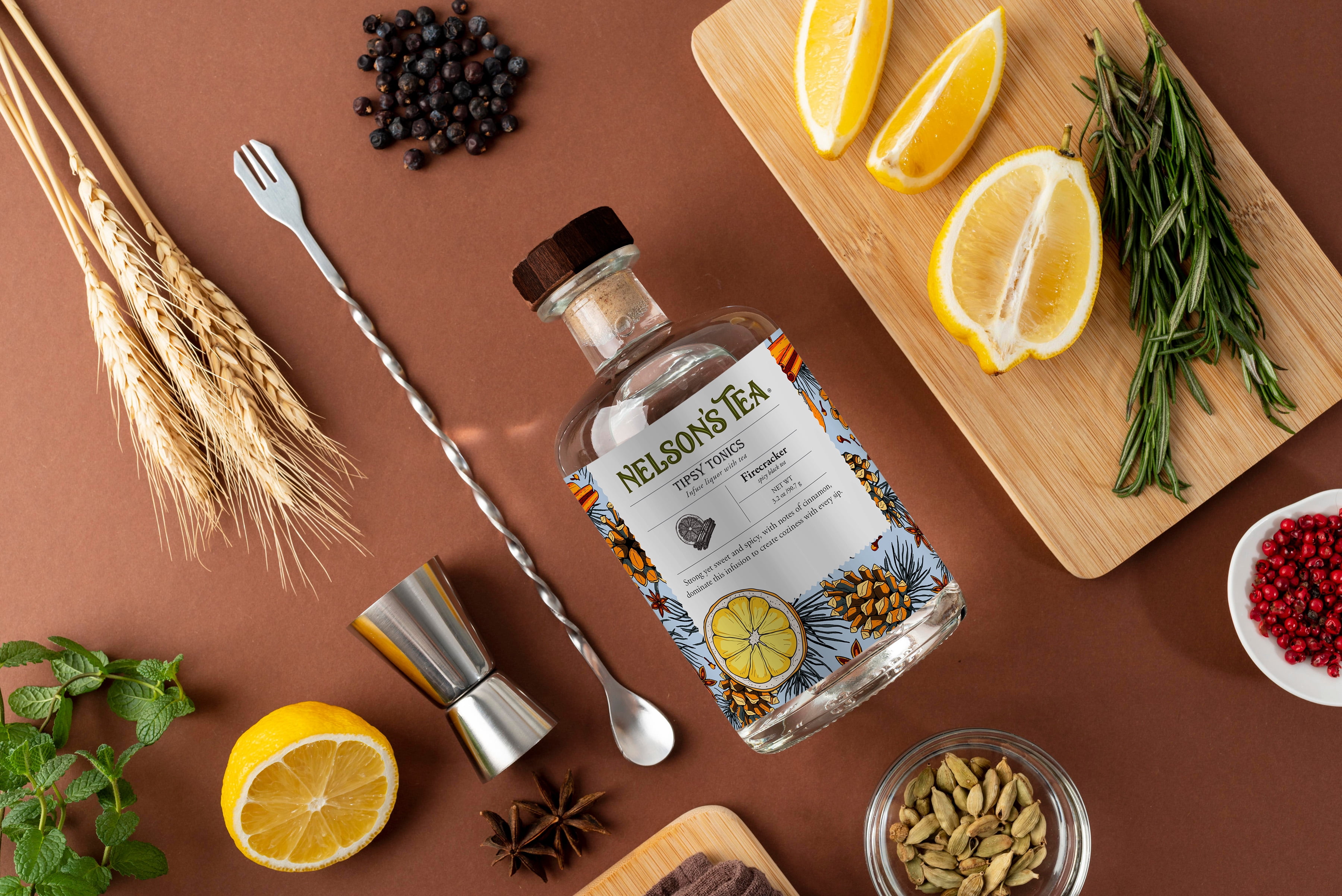 Tipzy Tea Nelson's Tea - Firecracker - Tipsy Tonics - Loose Leaf Tea Infusions ...