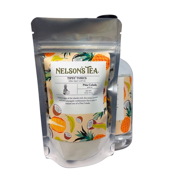 Nelson's Tea - Pina Colada - Tipsy Tonics - Loose Leaf Tea Infusions - Refill