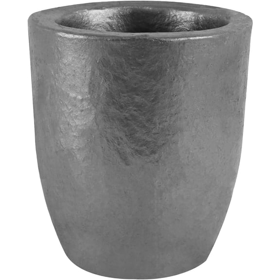 Nelyrho #6-6kg Premium Graphite Crucible (Silicon Carbide Clay) - 1800°C/3272℉ High Temp - Melts Alum, Gold, Silver, Copper, Brass - Long Lasting