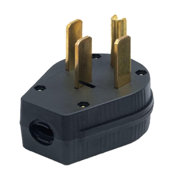 Nema 14-50P Plug 50 Amp 125/250 Volt 3 Pole 4 Wire Heavy Duty Industrial Grade for Dryer Ranges