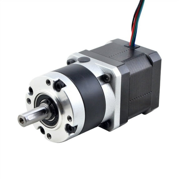 Nema 17 Stepper Motor 0.36N.m Planetary Gearbox Motor Nema 17 Ratio 5:1/10:1 8mm Output Shaft For CNC ,Connector Compatible