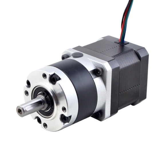 Nema 17 Stepper Motor 0.36N.m Planetary Gearbox Motor Nema 17 Ratio 5:1/10:1 8mm Output Shaft For CNC ,Easy to Use