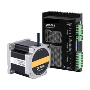 Nema 24 Stepper Motor Kit 2 Phase 2.2N.m 4A Stepper Motor 18-50VAC Driver For CNC Kit Engraving Milling Machine ,Stable Performance